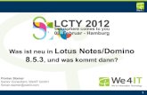 Was ist neu in Lotus Notes/Domino 8.5.3, und was kommt dann? (We4IT)