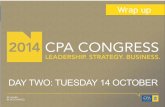 CPA Congress 2014 - Day Two Wrap Up
