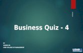 Business quiz 4