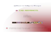 CAB Abstracts