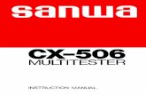 sanwa cx506 manual