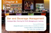Chapter 8 Bar and Beverage Management