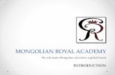 Mongolian royal academy