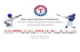 2014 SXSW Texas Rangers Presentation