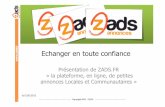 ZADS : Script / Site de de petites Annonces Communautaires - Proposition de valeur