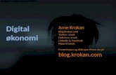 Arne Krokan: Digital økonomi