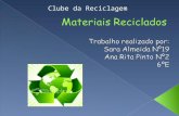 Materiais Reciclados