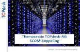Themasessie TOPdesk-SCOM-koppeling
