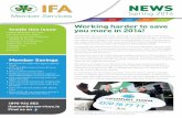 IFA Member Services Newsletter Spring 2014