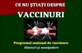 Programul national de vaccinare - reactii adverse, vaccine toxicity, autism, baza legala, vacinuri ineficiente, vaccinuri inutile, antipolio, ROR, DTP, mercur, tiomersal