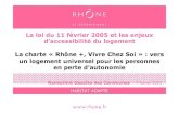 La charte « Rhône +, Vivre Chez Soi » : vers un logement universel pour les personnes en perte d’autonomie