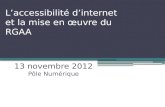 Accessibilite des sites Internet - Accessiweb - Pôle Numérique