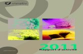 Rapport d'activité Groupe Visiativ 2011