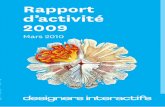 Rapport d'activité 2009 de *designers interactifs*