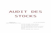 audit des stocks