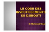 Code des investissements de djibouti