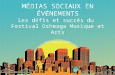 Médias sociaux en événements, les succès et défis du festival Osheaga