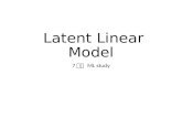 머피's 머신러닝: Latent Linear Model
