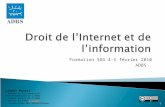 Droit de l’internet et de l’information Complet