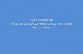 Memories of old hong kong technical college buildings