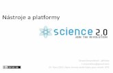 Nástroje a platformy Science 2.0