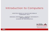 Introduction to Computers Slides