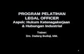 Hukum ketenagakerjaan & hubungan industrial by dadang budiaji mm