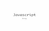 Javascript - Array