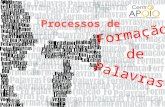 - Português -  Formação das Palavras