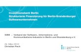 Strukturierte Finanzierung für Berlin-Brandenburger Softwareunternehmen