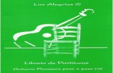Oscar Herrero - Guitarra Flamenca paso a pao Alegrías (I) Libreto de Partituras (VII)