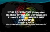 Uninstall  us government firewall virus : How To Uninstall  us government firewall virus