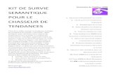 Kit Survie Du Chasseur De Tendances 2009 By René Duringer