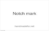 Notch mark