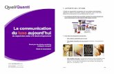 Etude QualiQuanti : La Communication Du Luxe Aujourd'hui