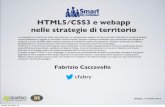 Webapp HTML5/CSS3 nelle strategie di territorio