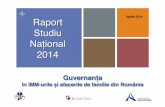 Governance in Romanian SMEs and family businesses 2014