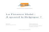 Memoire finance halal, a quand la belgique by rabie rachchouq_ingenieur_fucam