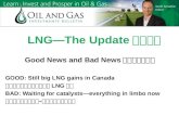 LNG - The Update - By Keith Schaefer - LNG Investment Conference 2014