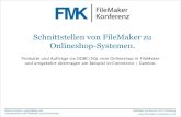 FMK2012: Schnittstellen von FileMaker zu Onlineshop-Systemen von Markus Schall