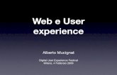 Web e user experience: interagire con l'utente