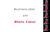 Business Plan Blanc Coeur Agence Wedding Planner
