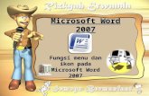 Fungsi Menu dan Ikon pada Microsoft Word 2007