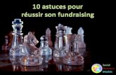 10 astuces pour réussir son fundraising