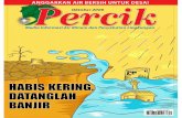 Media Informasi Air Minum dan Penyehatan Lingkungan PERCIK Edisi Oktober 2006. Tema Habis Kering Datanglah Banjir