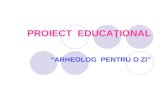 Proiect  educaţional arheolog pentru o zi  cipru