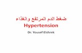 ضغط الدم المرتفع والغذاء Hypertension