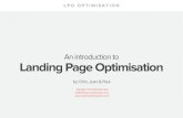 Landing Page Optimisation