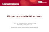 Plone: Accessibilita e Riuso