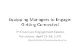Equipping Managers to Engage: Getting Connected